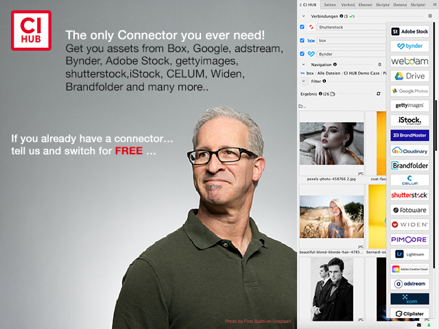 screenshot of CI HUB Connector